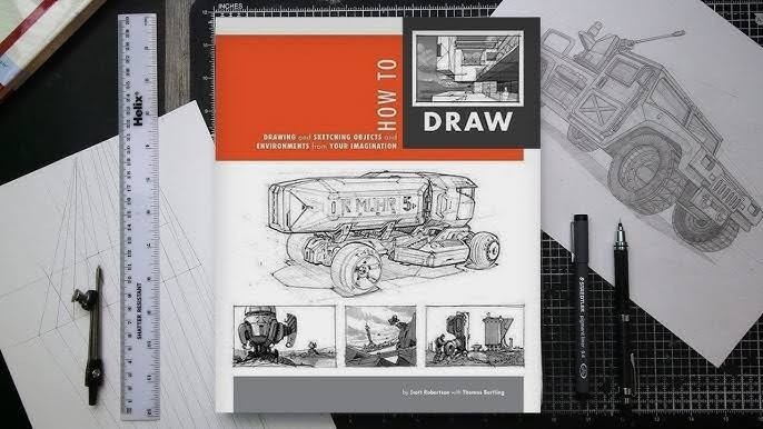 How to Draw: Drawing and Sketching Objects and Environments from Your Imagination : Robertson, Scott, Bertling, Thomas: Amazon.co.uk: Books