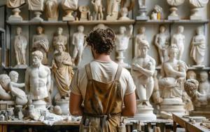 Sculpting studio
