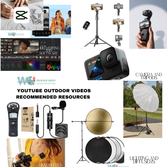 Recommended resources for Outdoor YouTube videos