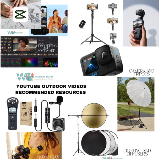 Recommended resources for Outdoor YouTube videos