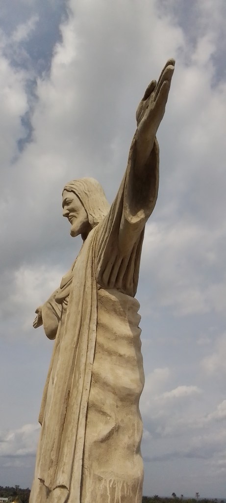 Christ the Redeemer statue Ekuku Agbor, Delta State, Nigeria.