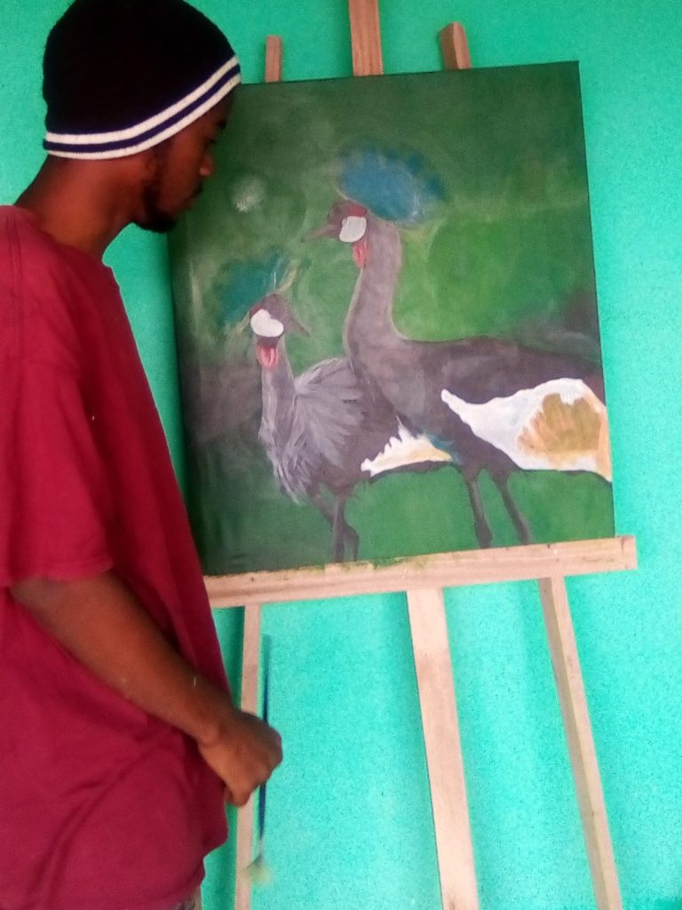 Munezero Benjamin / Bennez, Rwanda wildlife artist